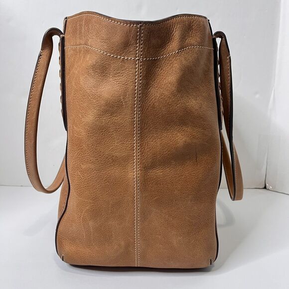 Frye Reed Full Grain Leather Tote EUC - Picture 11 of 12